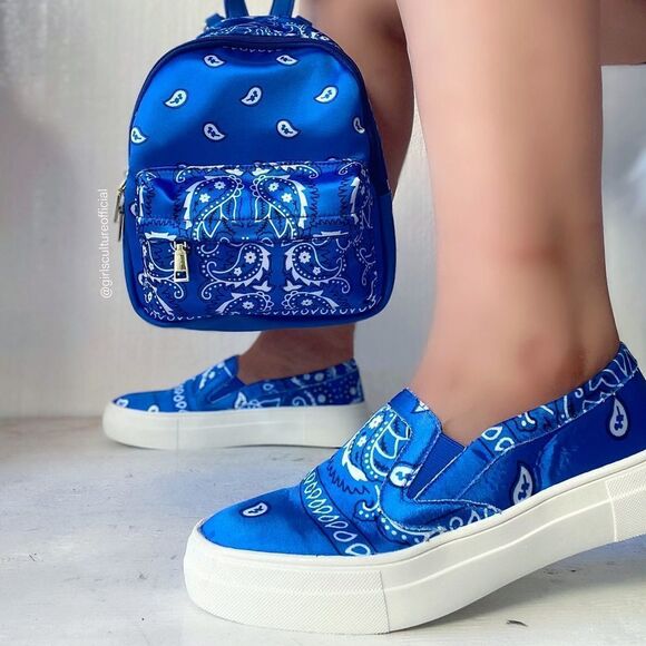 Blue Bandana BagPack main image 6